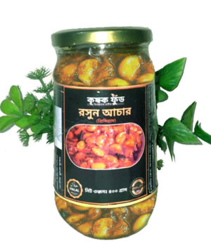 প্রিমিয়াম Organic Garlic Pickle-রসুনের আচার- ৪০০গ্রাম